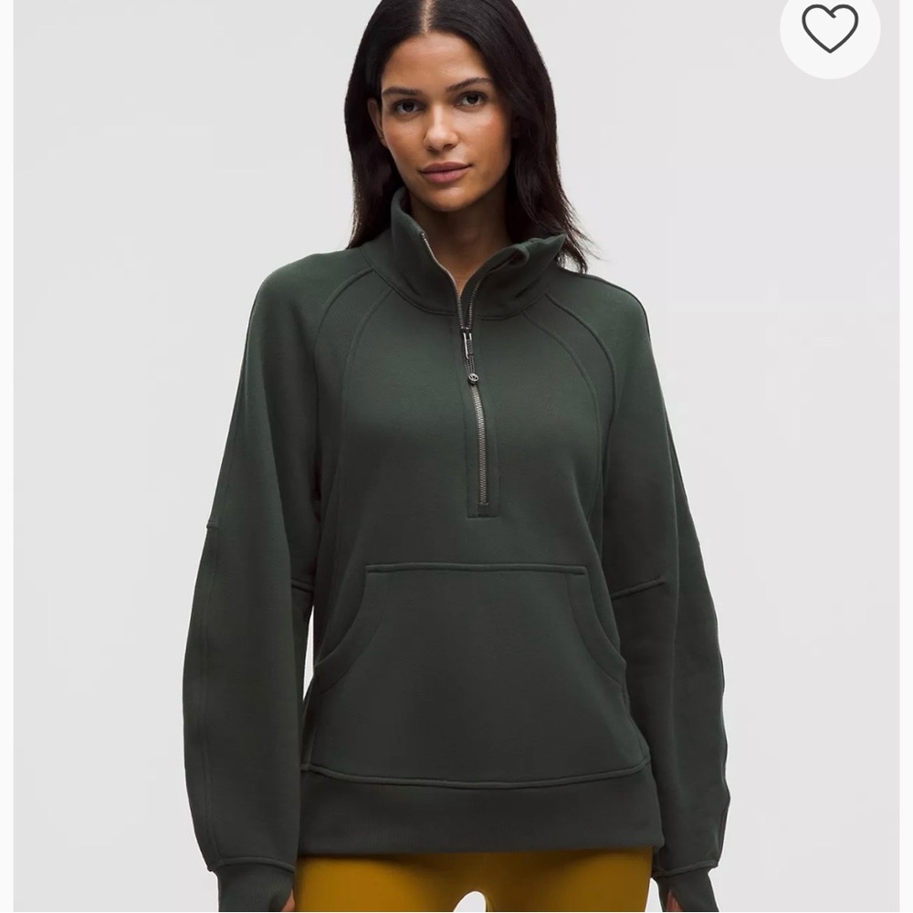 Lululemon Scuba oversized half zip
